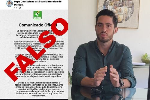 Pepe Couttolenc desmiente ruptura con alcaldesa Sarita Arellano de Capulhuac